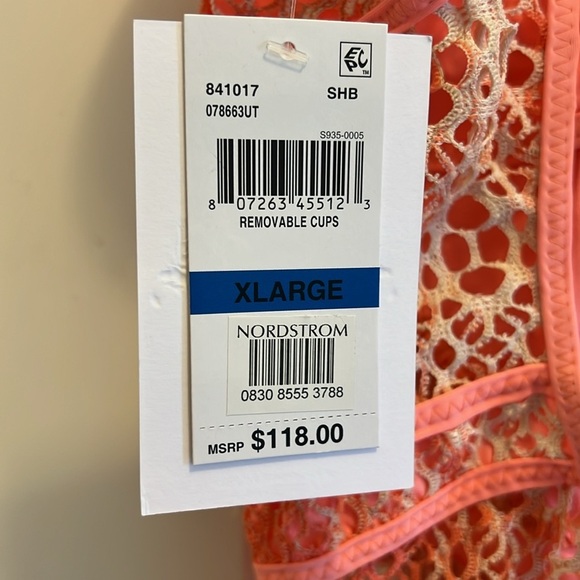 BECCA XL One Piece Bathing Suit NWT - Picture 7 of 7
